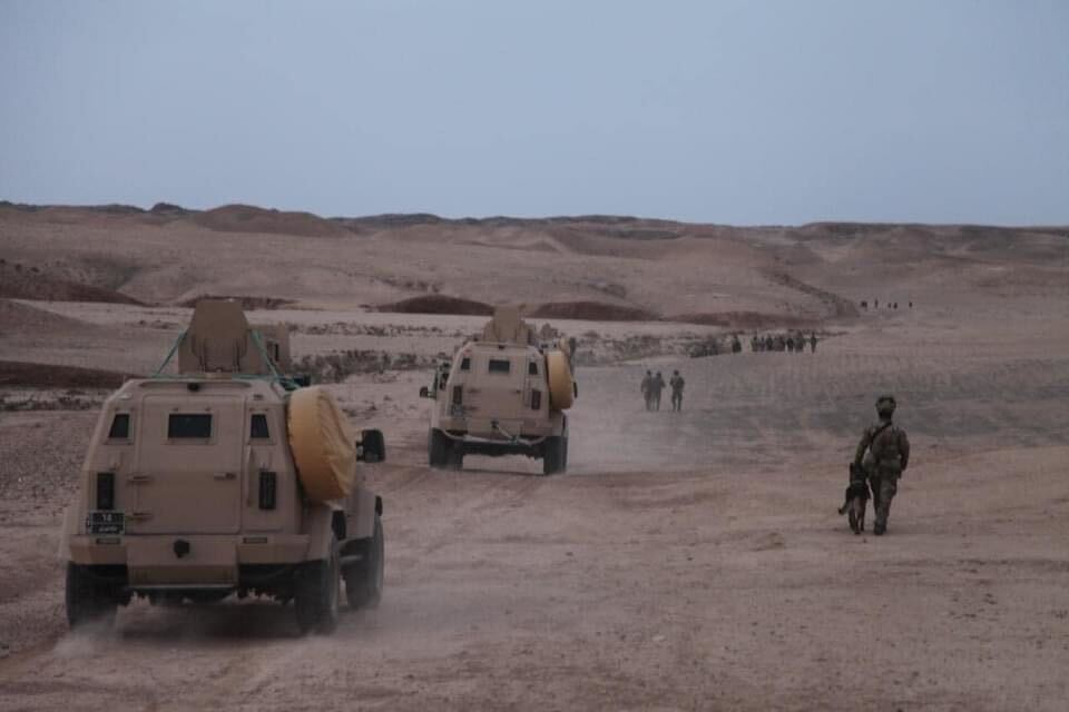 Members of Kurdistan Region's special forces during the operation against ISIS in Garmiyan area, Dec. 8, 2021. (Harem Jaff/Kurdistan 24)